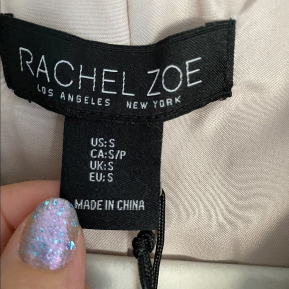 BNWT  Rachel Zoe SOFT Cozy Faux Fur Coat With Shawl Collar. - Picture 5 of 7